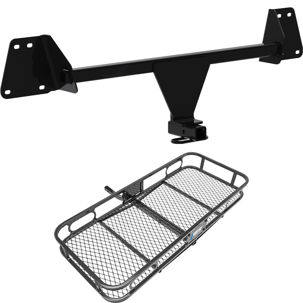 Se adapta al paquete de remolque con enganche de remolque Toyota Corolla 2019-2022 con estante portacargas de 48" x 20" (para modelos Hatchback) de Draw-Tite