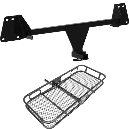 Se adapta al paquete de remolque con enganche de remolque Toyota Corolla 2019-2022 con estante portacargas de 48" x 20" (para modelos Hatchback) de Draw-Tite