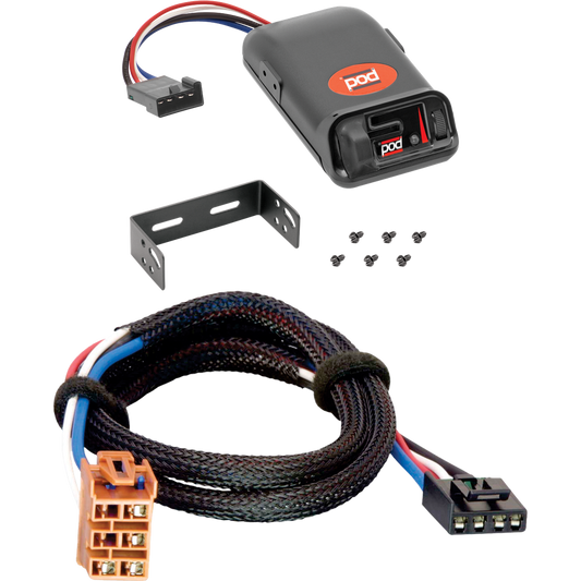 Compatible con control de freno POD GMC Sierra 2500 Pro Series 2003-2004 + adaptador BC Plug &amp; Play de Pro Series