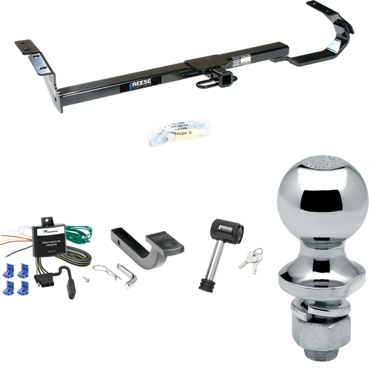 Se adapta al paquete de enganche de remolque Toyota Avalon 1995-1999 con arnés de cableado de 4 planos + barra de tracción + bola de 1-7/8" + bloqueo de enganche de Reese Towpower