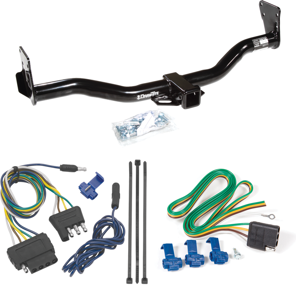 Se adapta al paquete de enganche de remolque GMC Jimmy 1995-2005 con arnés de cableado plano de 5 de Draw-Tite