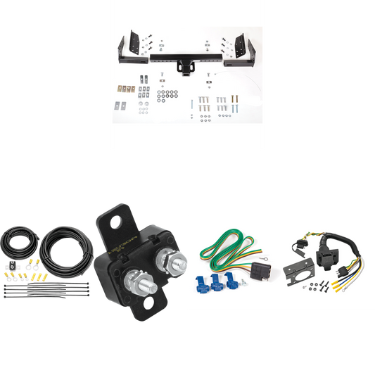 Fits 1987-1994 Dodge Dakota Trailer Hitch Tow PKG w/ 7-Way RV Wiring By Reese Towpower