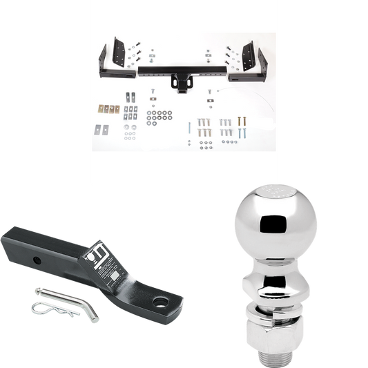 Se adapta al paquete de enganche de remolque GMC Yukon 1992-2000 con soporte de bola con caída de 2" + bola de 2-5/16" de Reese Towpower