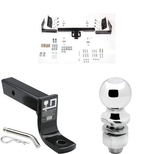 Se adapta al paquete de remolque con enganche para remolque Chevrolet S10 1995-2004 con soporte de bola con caída de 4" + bola de 2" (para modelos con cama estándar y parachoques escalonado) de Reese Towpower