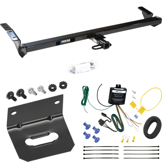 Fits 2000-2004 Toyota Avalon Trailer Hitch Tow PKG w/ 4-Flat Wiring Harness + Bracket By Reese Towpower