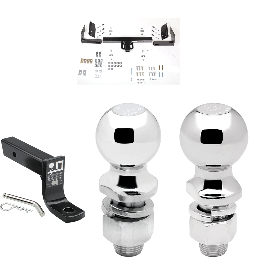 Se adapta al paquete de enganche de remolque Chevrolet Suburban 2003-2006 con soporte de bola con caída de 4" + bola de 2" + bola de 2-5/16" (para modelos con señales de giro ámbar) de Reese Towpower