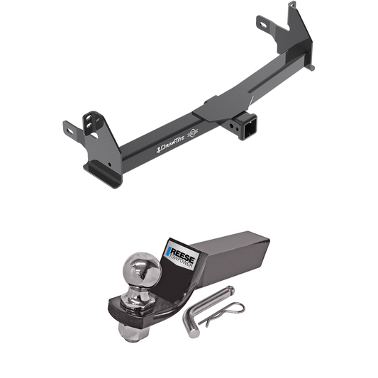 Fits 2014-2023 Toyota 4Runner Front Mount Hitch + Ball Mount w/ 2" Drop & 2" Ball (Excludes: Limited Models) By Draw-Tite