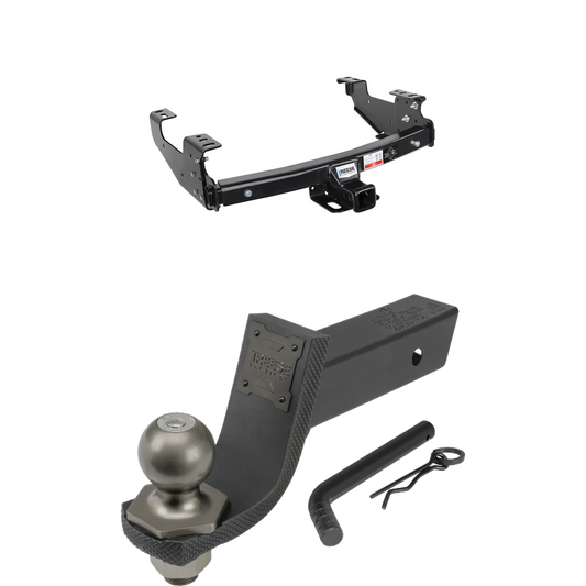 Fits 1999-2006 Chevrolet Silverado 1500 Trailer Hitch Tow PKG + Interlock Tactical Starter Kit w/ 3-1/4" Drop & 2" Ball By Reese Towpower