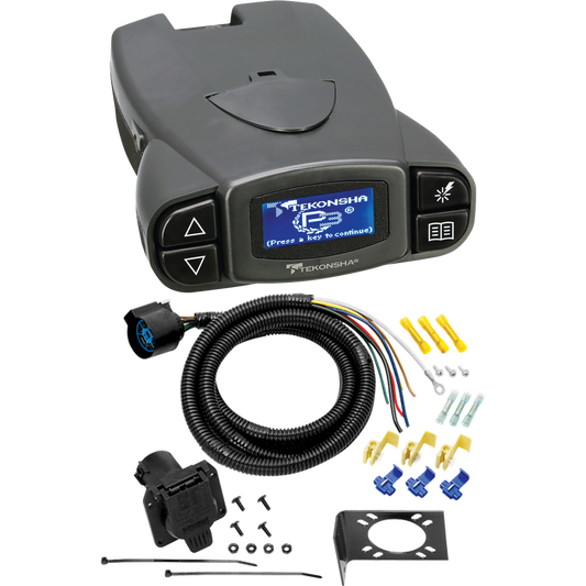 Fits 1968-1974 GMC K35 7-Way RV Wiring + Tekonsha Prodigy P3 Brake Control By Tow Ready