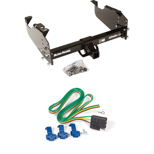 Fits 1963-1965 GMC 1000 Series Trailer Hitch Tow PKG w/ 4-Flat Wiring Harness By Draw-Tite