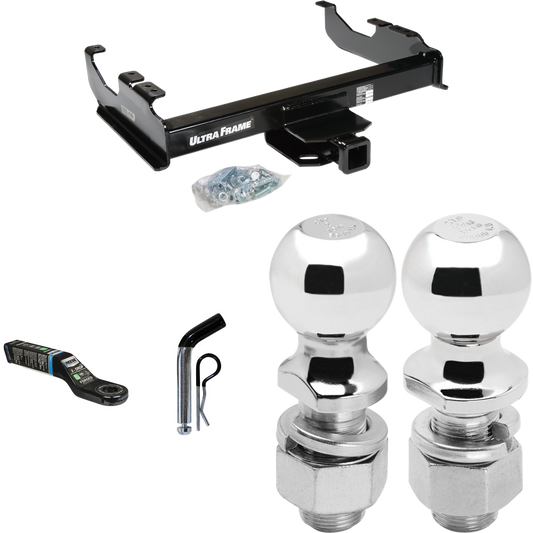 Fits 1967-1978 GMC C25 Trailer Hitch Tow PKG w/ Ball Mount w/ 2" Drop + Pin/Clip + 2" Ball + 2-5/16" Ball By Draw-Tite