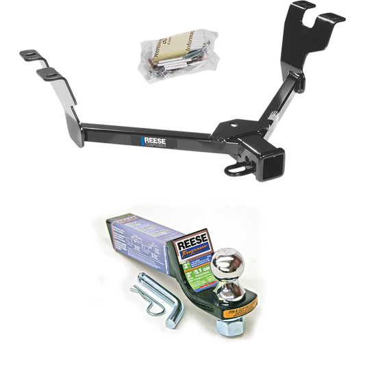 Fits 2005-2007 Subaru Outback Trailer Hitch Tow PKG w/ Starter Kit Ball Mount w/ 2" Drop & 1-7/8" Ball (For Sedan, Except Sport Models) By Reese Towpower