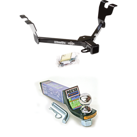 Fits 2005-2007 Subaru Legacy Trailer Hitch Tow PKG w/ Starter Kit Ball Mount w/ 2" Drop & 1-7/8" Ball (For Sedan, Except Outback Models) By Draw-Tite