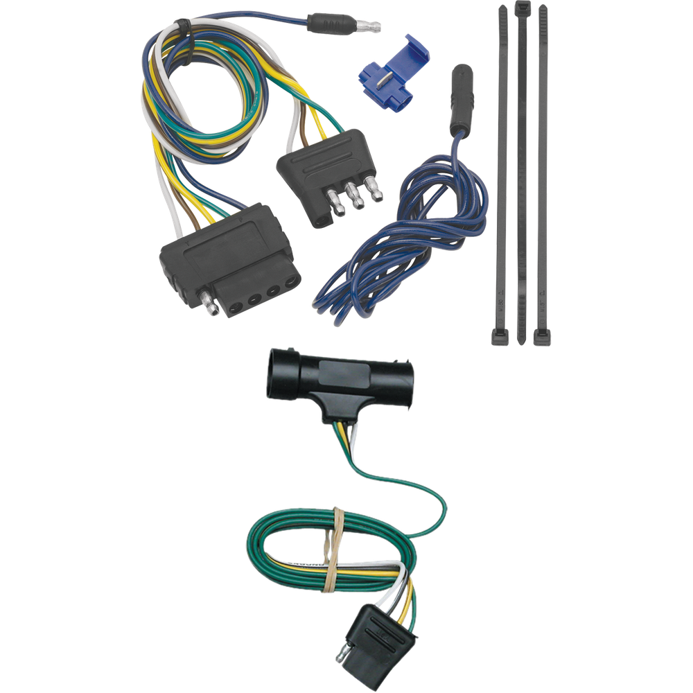 Fits 1973-1984 Chevrolet C20 Vehicle End Wiring Harness 5-Way Flat By Tekonsha