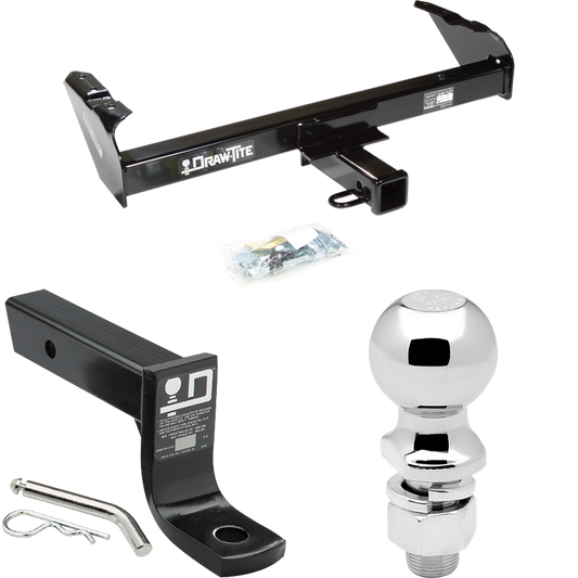 Fits 1971-1973 International 1010 Trailer Hitch Tow PKG w/ Ball Mount w/ 4" Drop + 2-5/16" Ball By Draw-Tite