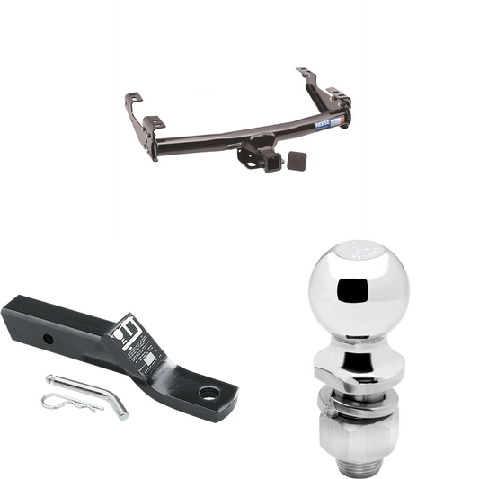 Fits 1973-1979 Ford F-100 Trailer Hitch Tow PKG w/ Ball Mount w/ 2" Drop & 2" Ball By Reese Towpower