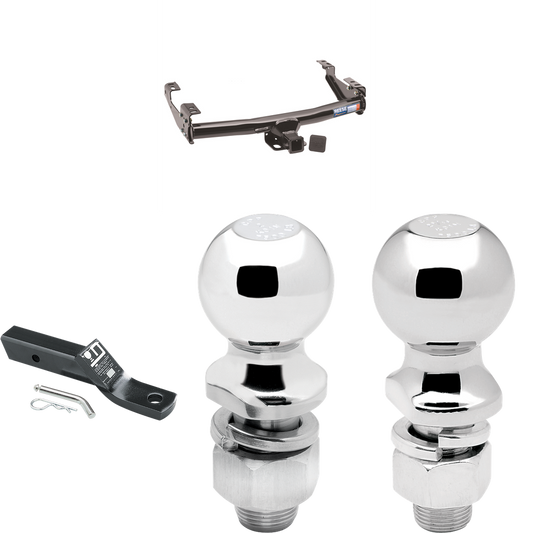 Fits 2004-2004 Ford F-150 Heritage Trailer Hitch Tow PKG w/ Ball Mount w/ 2" Drop + 2" Ball + 2-5/16" Ball (For Flareside Models) By Reese Towpower