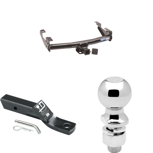 Fits 1978-1981 Dodge D400 Trailer Hitch Tow PKG w/ Ball Mount w/ 2" Drop + 2-5/16" Ball By Reese Towpower