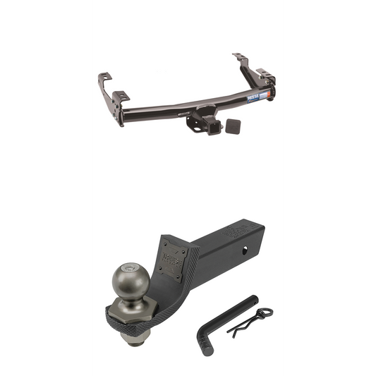 Fits 1975-1979 Ford F-150 Trailer Hitch Tow PKG + Interlock Tactical Starter Kit w/ 2" Drop & 2" Ball By Reese Towpower