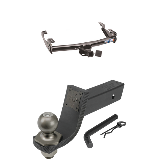 Fits 1988-1999 Chevrolet K1500 Trailer Hitch Tow PKG + Interlock Tactical Starter Kit w/ 3-1/4" Drop & 2" Ball (For 2 Dr. Regular & Extended Cabs w/6 ft. Bed Models) By Reese Towpower