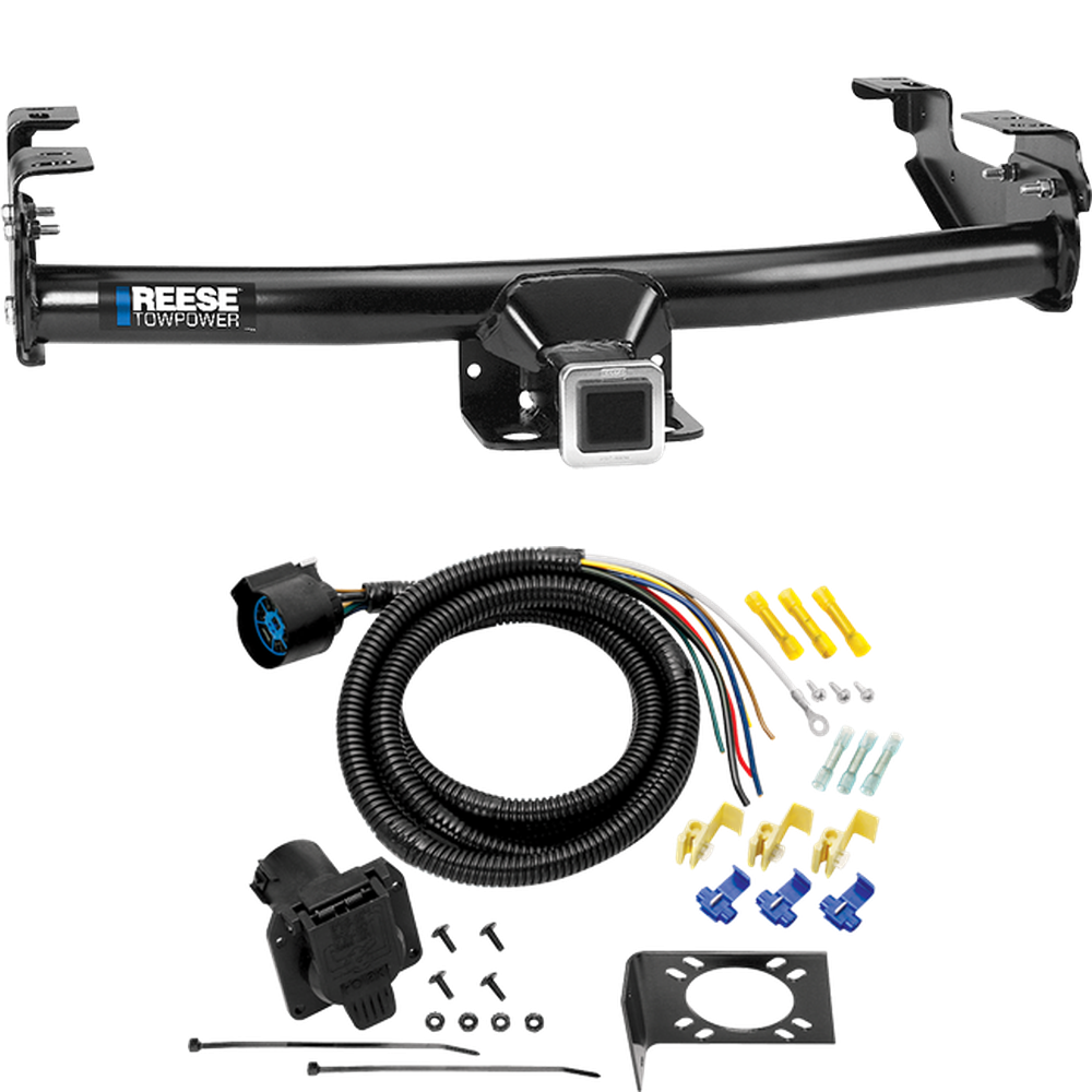 Se adapta al paquete de remolque con enganche para remolque Ford F-250 1980-1986 con cableado RV de 7 vías (excluye: con modelos de fascia personalizados) de Reese Towpower