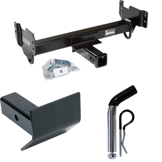 Fits 1997-1999 Ford F-250 Front Mount Trailer Hitch Tow PKG w/ Skid Shield + Pin/Clip (For Styleside Models) By Draw-Tite