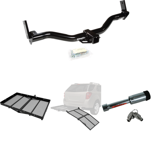 Se adapta al paquete de enganche de remolque Ford Explorer Sport 2001-2003 con transportador de carga + rampa plegable + bloqueo de enganche de Draw-Tite