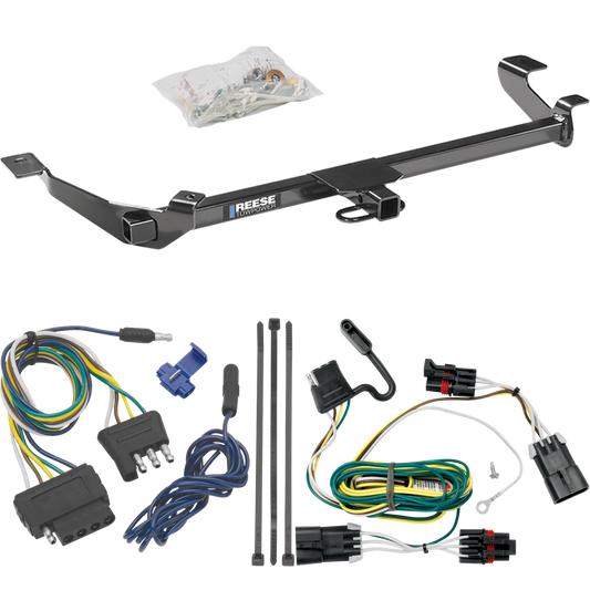 Fits 2005-2010 Chevrolet Cobalt Trailer Hitch Tow PKG w/ 5-Flat Wiring Harness (For Coupe, Except SS Models) By Reese Towpower