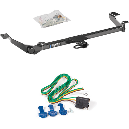 Fits 2005-2006 Pontiac Pursuit Trailer Hitch Tow PKG w/ 4-Flat Wiring Harness (For Sedan, (Canada Only) Models) By Reese Towpower