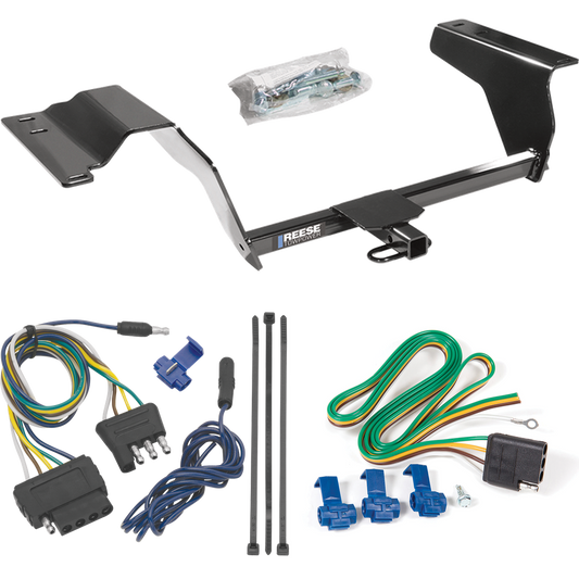 Fits 2005-2010 Chevrolet Cobalt SS Trailer Hitch Tow PKG w/ 5-Flat Wiring Harness (For Sedan Models) By Reese Towpower