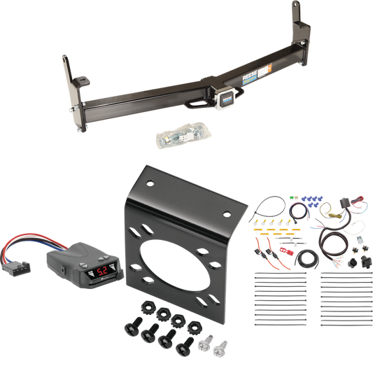 Fits 1997-2001 Mercury Mountaineer Trailer Hitch Tow PKG w/ Tekonsha Brakeman IV Brake Control + 7-Way RV Wiring By Reese Towpower