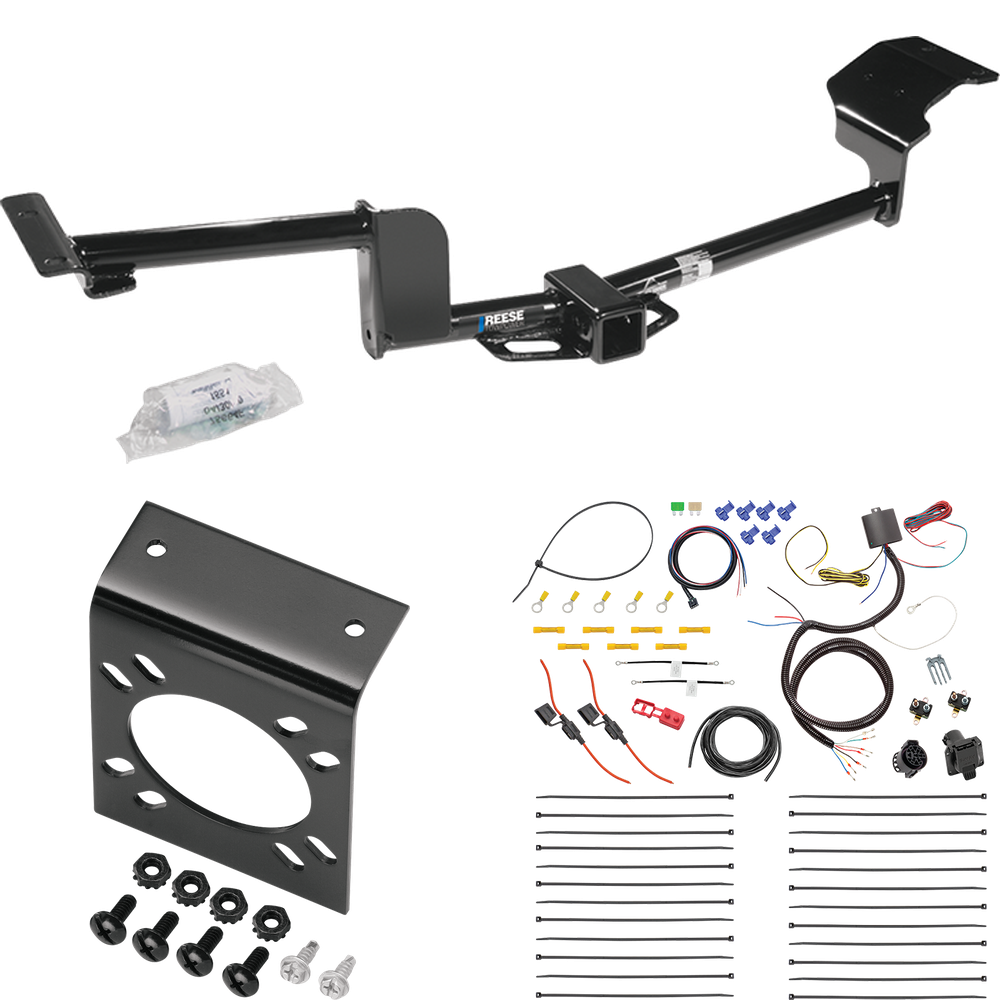 Se adapta al paquete de enganche de remolque Lincoln MKT 2015-2019 con cableado RV de 7 vías de Reese Towpower