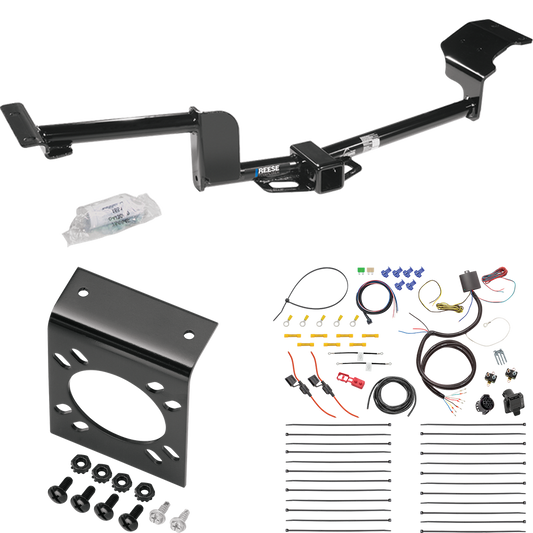 Fits 2015-2019 Lincoln MKT Trailer Hitch Tow PKG w/ 7-Way RV Wiring By Reese Towpower