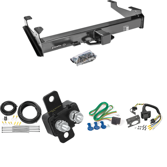 Fits 2003-2007 Chevrolet Silverado 2500 HD Trailer Hitch Tow PKG w/ 7-Way RV Wiring (For (Classic), 8 ft. Bed Models) By Draw-Tite