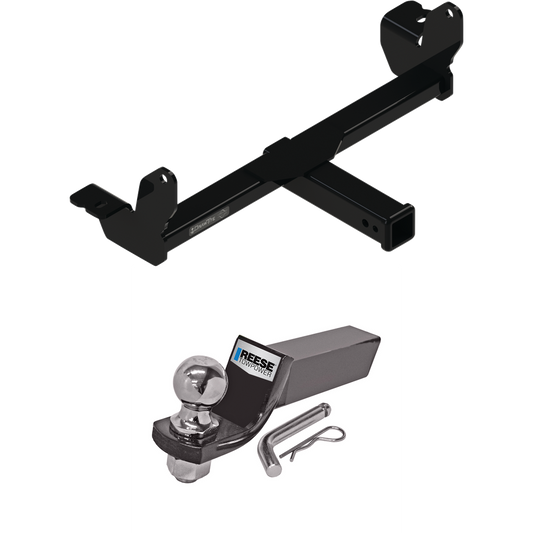 Fits 2020-2023 Chevrolet Silverado 2500 HD Front Mount Hitch + Ball Mount w/ 2" Drop & 2" Ball By Draw-Tite