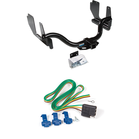 Fits 2006-2006 Lincoln Mark LT Trailer Hitch Tow PKG w/ 4-Flat Wiring Harness (For (Built Before 8/2005) Models) By Reese Towpower