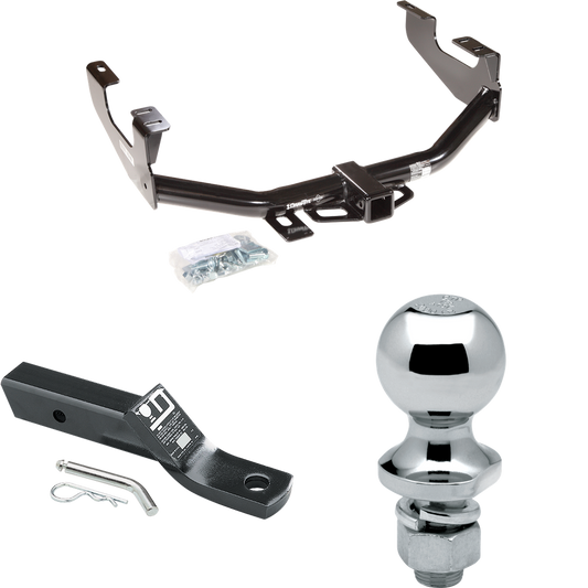 Se adapta al paquete de enganche de remolque Ford F-350 Super Duty 1999-2007 con soporte de bola con caída de 2" + bola de 1-7/8" (excluye: modelos de cabina y chasis) de Draw-Tite