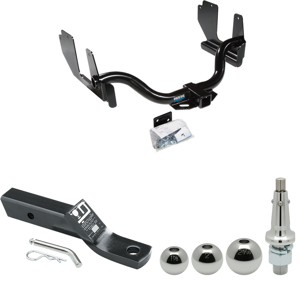 Fits 2006-2006 Lincoln Mark LT Trailer Hitch Tow PKG w/ Ball Mount w/ 2" Drop + Interchangeable Ball 1-7/8" & 2" & 2-5/16" (For (Built Before 8/2005) Models) By Reese Towpower