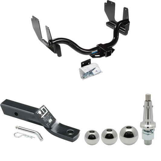 Fits 2006-2006 Lincoln Mark LT Trailer Hitch Tow PKG w/ Ball Mount w/ 2" Drop + Interchangeable Ball 1-7/8" & 2" & 2-5/16" (For (Built Before 8/2005) Models) By Reese Towpower