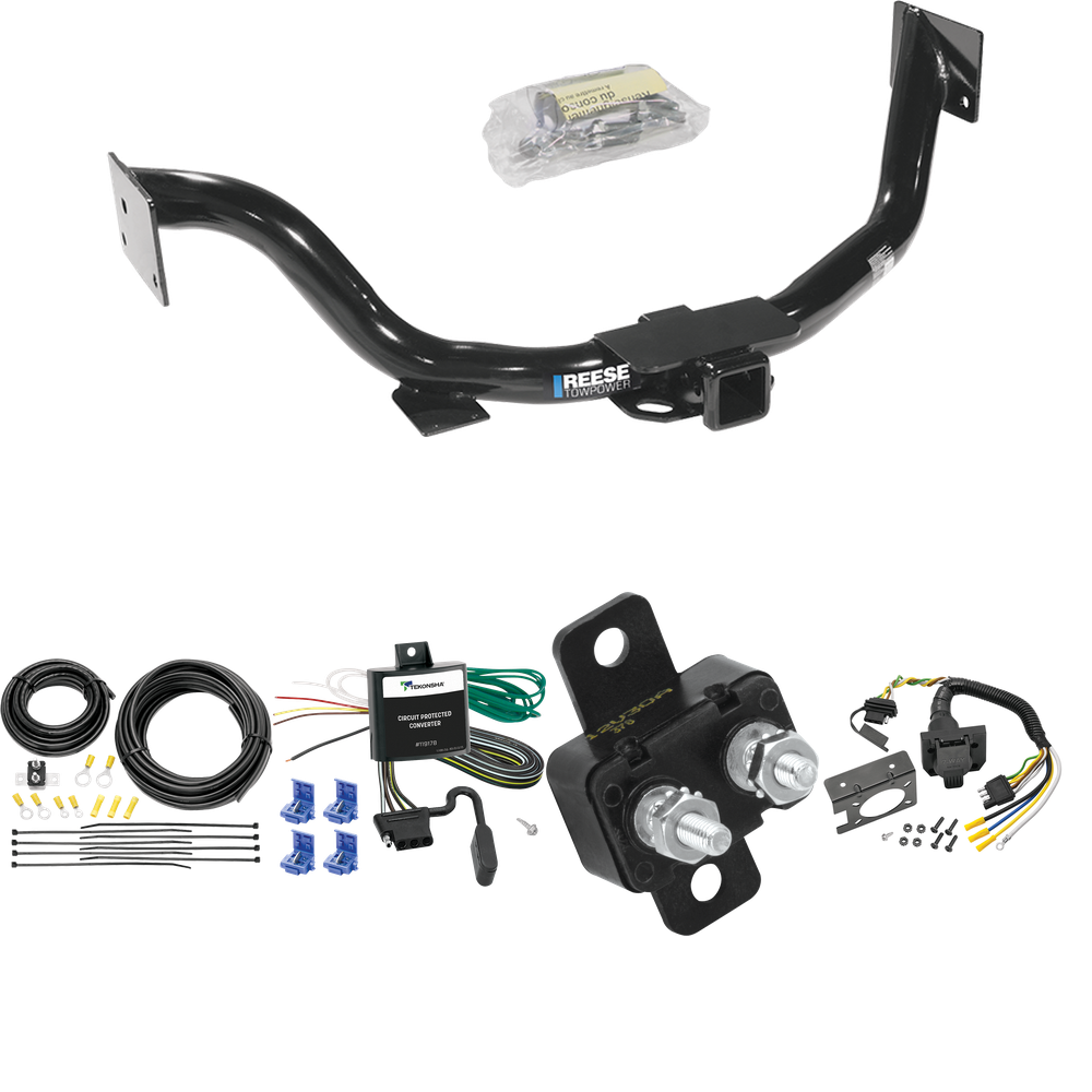 Se adapta al paquete de enganche de remolque KIA Sorento 2003-2006 con cableado RV de 7 vías de Reese Towpower