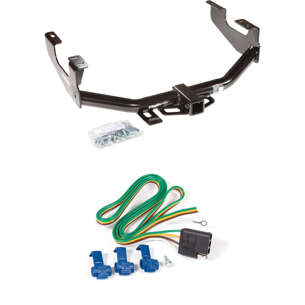 Se adapta al paquete de enganche de remolque Ford F-350 Super Duty 1999-2007 con arnés de cableado plano de 4 (excluye: modelos de cabina y chasis) de Draw-Tite