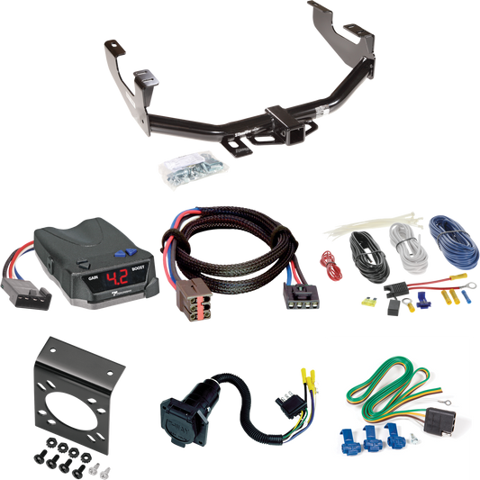 Se adapta al paquete de enganche de remolque Ford F-150 Heritage 2004-2004 con control de freno Tekonsha BRAKE-EVN + adaptador BC Plug &amp; Play + cableado RV de 7 vías (para modelos Styleside) de Draw-Tite