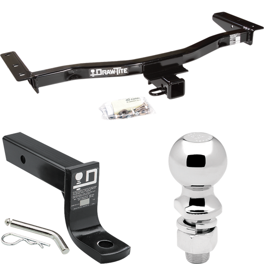 Se adapta al paquete de enganche de remolque Lexus RX450h 2010-2015 con soporte de bola con caída de 4" + bola de 2-5/16" de Draw-Tite