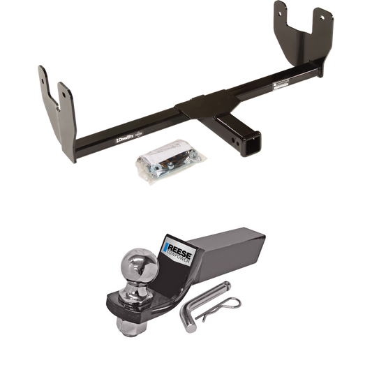Fits 2010-2013 Lincoln Mark LT Front Mount Hitch + Ball Mount w/ 2" Drop & 2" Ball (For (Mexico Only) Models) By Draw-Tite