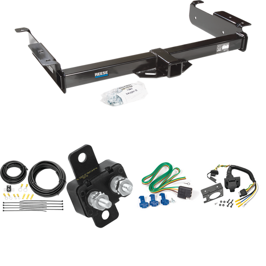 Fits 1996-1999 GMC Savana 3500 Trailer Hitch Tow PKG w/ 7-Way RV Wiring By Reese Towpower