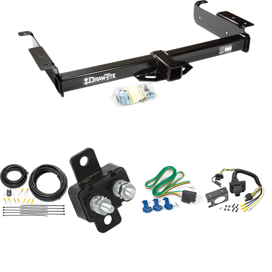 Fits 1996-1999 GMC Savana 3500 Trailer Hitch Tow PKG w/ 7-Way RV Wiring By Draw-Tite