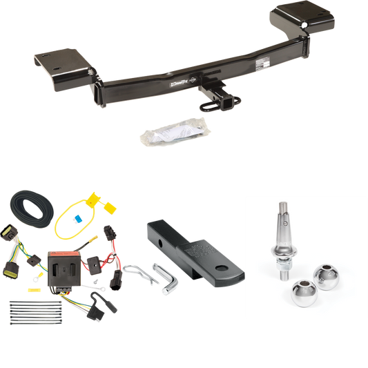 Se adapta al paquete de enganche de remolque KIA Sportage 2011-2016 con arnés de cableado de 4 planos + barra de tracción + bolas intercambiables de 1-7/8" y 2" de Draw-Tite