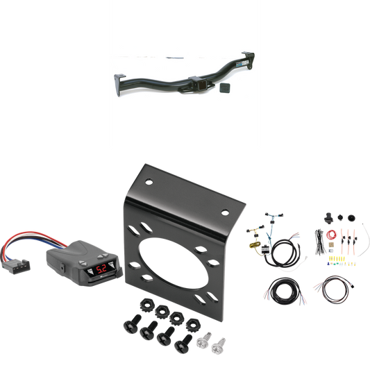 Fits 2003-2014 Chevrolet Express 1500 Trailer Hitch Tow PKG w/ Tekonsha Brakeman IV Brake Control + 7-Way RV Wiring By Reese Towpower