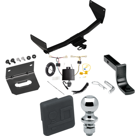 Se adapta al paquete de remolque con enganche para remolque Lexus NX450h+ 2022-2022 con arnés de cableado de 4 planos + barra de tracción + bola de 1-7/8" + soporte de cableado + cubierta de enganche (excluye: modelos F Sport) de Draw-Tite