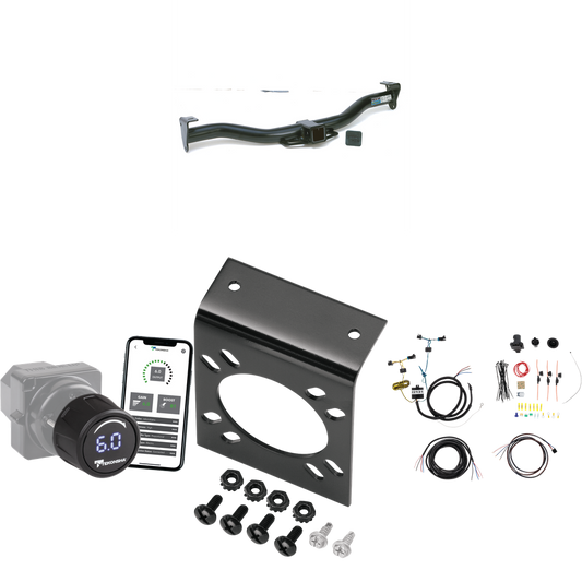 Fits 2003-2014 Chevrolet Express 3500 Trailer Hitch Tow PKG w/ Tekonsha Prodigy iD Bluetooth Wireless Brake Control + 7-Way RV Wiring By Reese Towpower